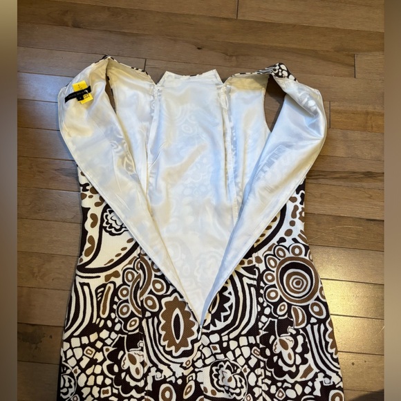 EUC David Meister Summer Shift Sheath Dress - Picture 5 of 10